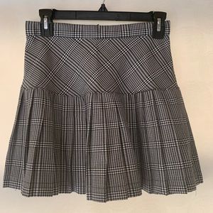 Forever 21 pleated plaid skirt